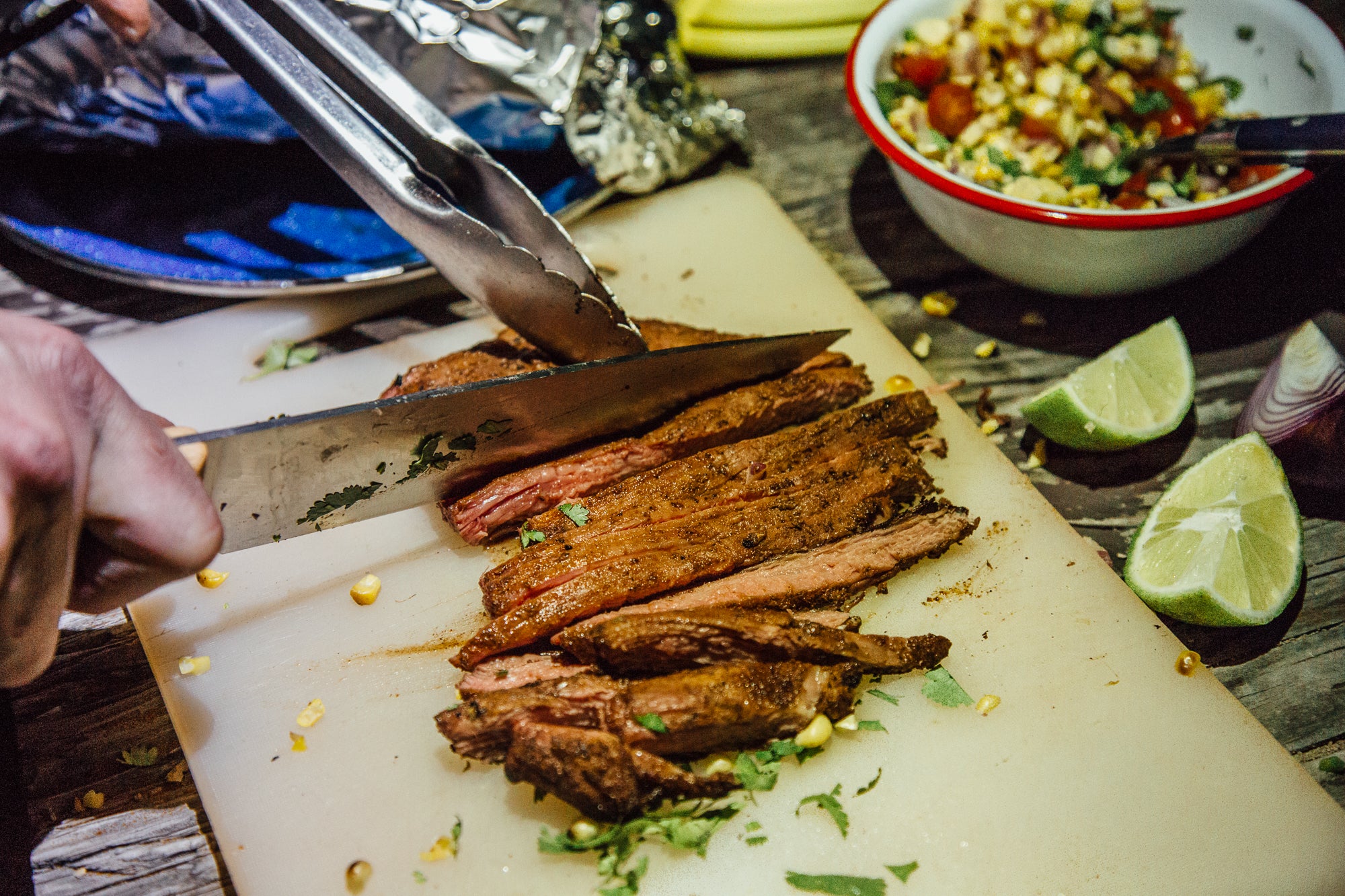 Steak tacos