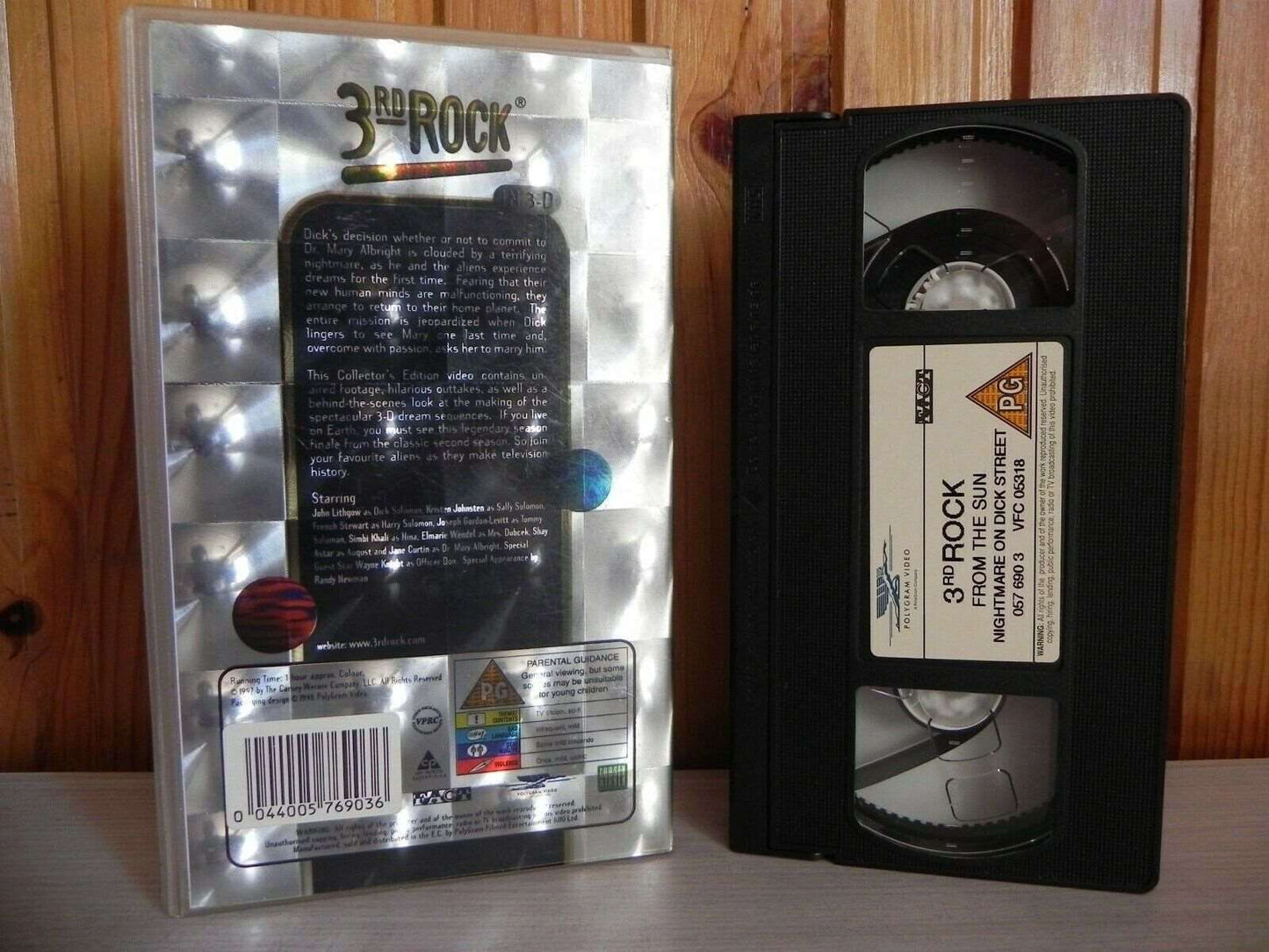 3D GLASSES - 3rd Rock From The Sun - Nightmare On Dick Street - Collectors  VHS 0044005769036 – Golden Class Movies LTD