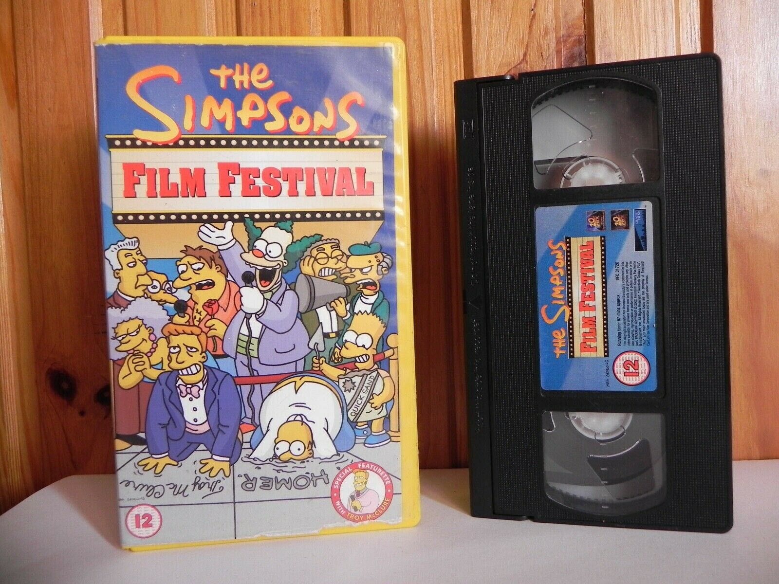 The Simpsons Film Festival, 4 Episodes, Movie Madness, Animated, Kids, VHS  – Golden Class Movies LTD