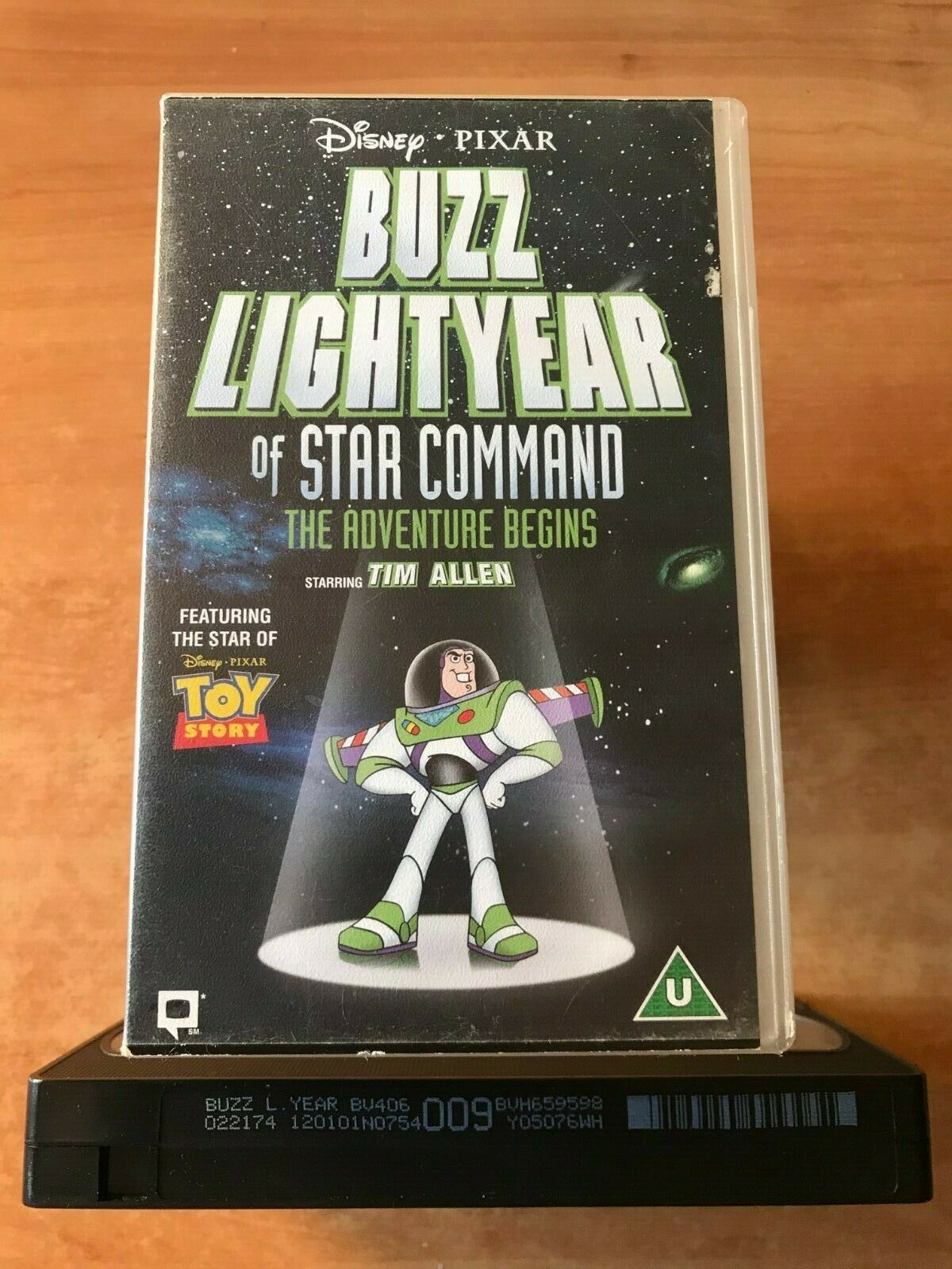 buzz lightyear of star command the adventure begins vhs