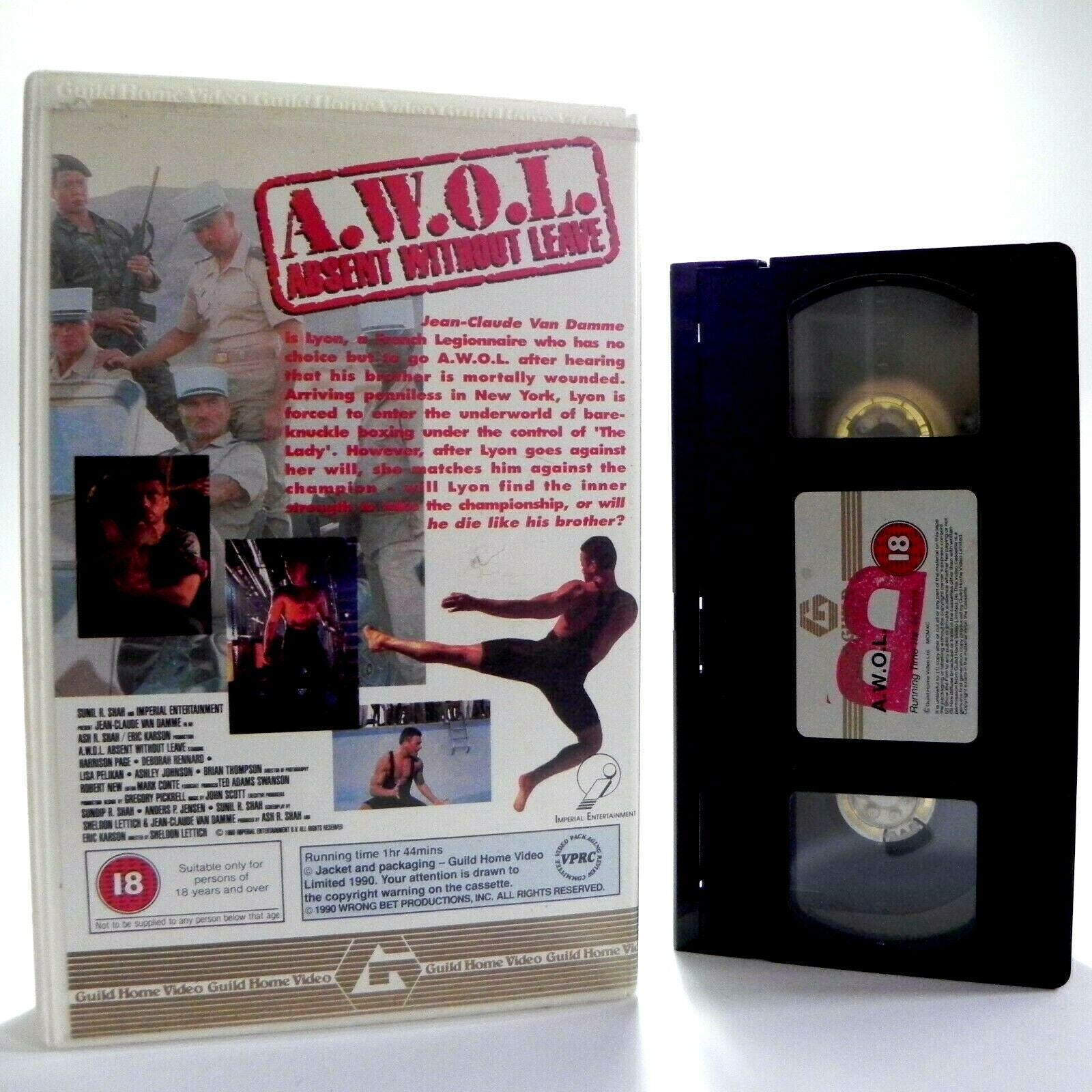 A.W.O.L.: Absent Without Leave - Large Box - Action - Van Damme - Pal ...