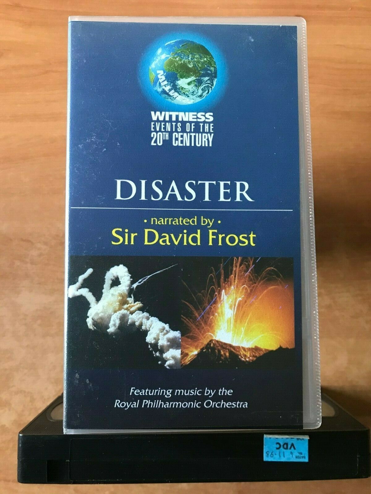 Disaster: Nature's Revenge [Sir David Frost]: Earthquakes - Chernobyl - Pal VHS