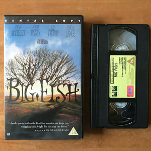Big Fish (2003); [Tim Burton] Fantasy - Large Box [Rental] Ewan McGregor - VHS