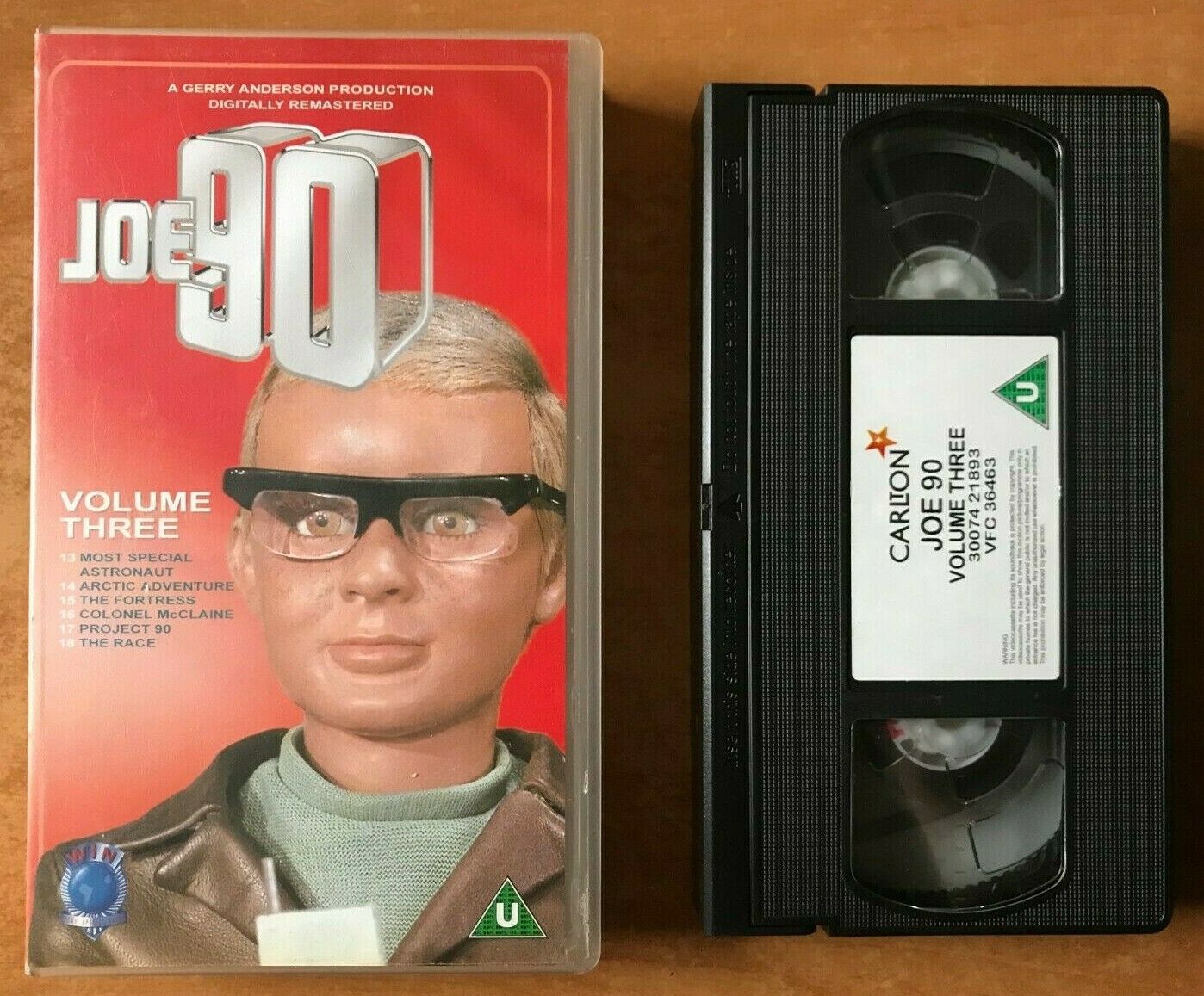 Joe 90 (Vol.3); [Digitally Remastered]: The Fortress - Gerry Anderson - Pal VHS