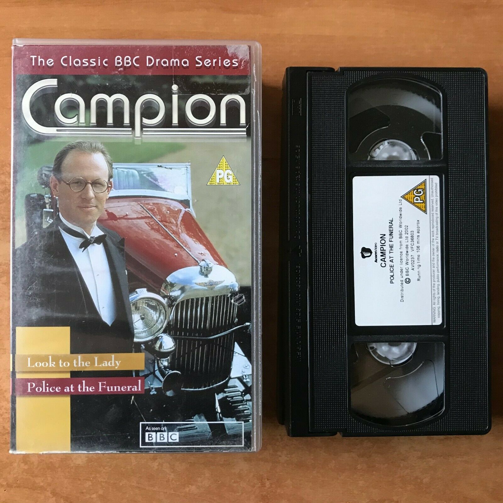 Campion: Look To The Lady (BBC) - TV Series - Drama - Peter Davison - Pal VHS