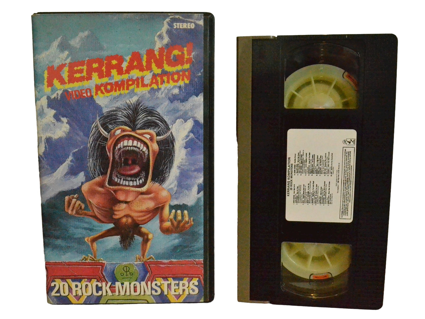 Kerrang! Video Kompilation (20 Rock Monsters) - Virgin Music Video - Music - PAL - VHS