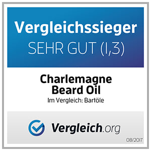 Test winner beard oil Charlemagne