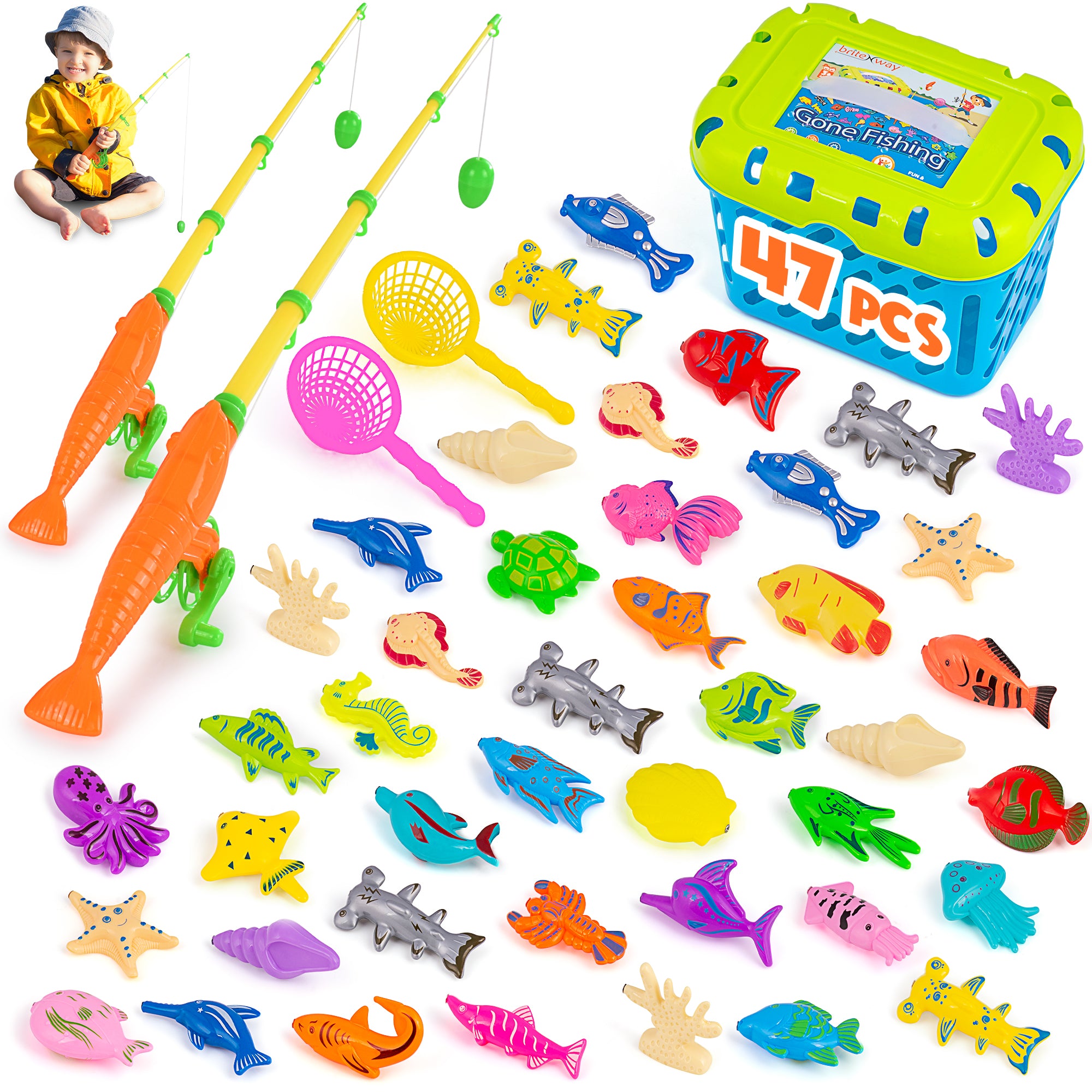 children's fishing game magnetic
