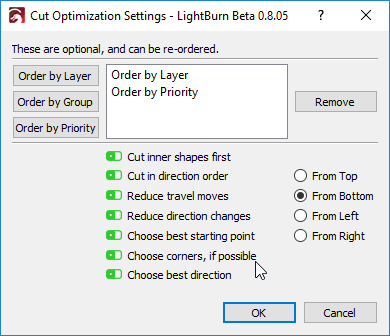 lightburn software g540