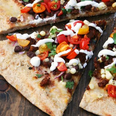 Mexican Grilled Pizza