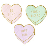 Candy Heart Napkins - My Mind's Eye - Party et Cie