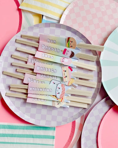 Kawaii Chopstick Covers Kawaii Party