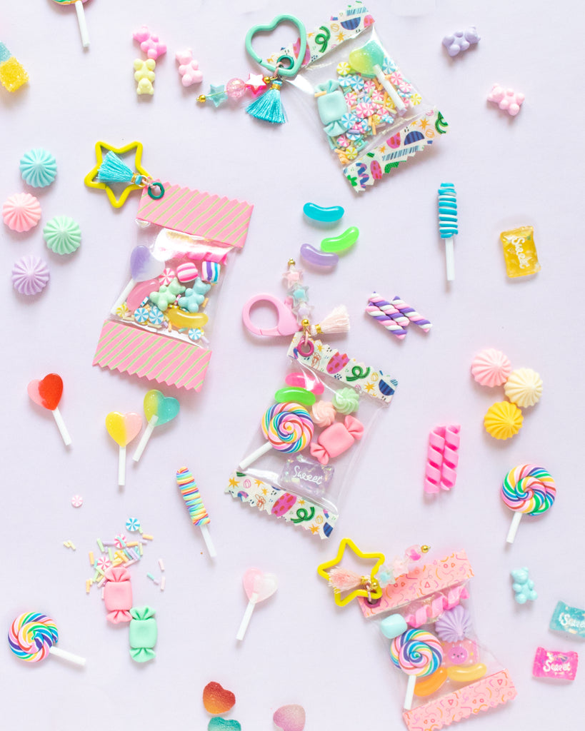 Cute Kawaii Candy Keychain DIY