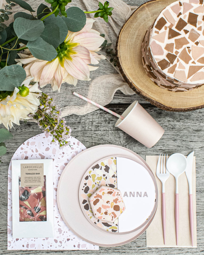 Terrazzo Party Place Setting