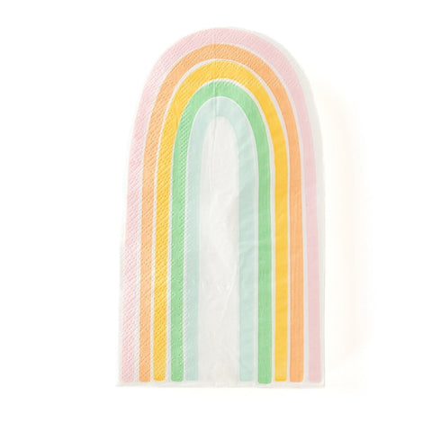 Set candele da tavolo Rainbow Twisted MeriMeri - Babookidsdesign