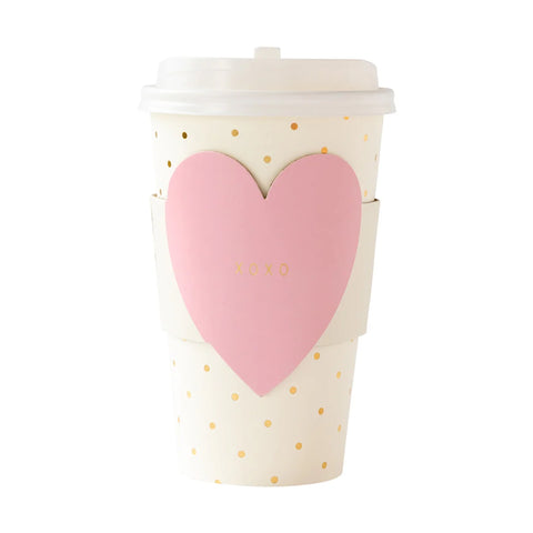 Pink XOXO To Go Cups - My Mind's Eye