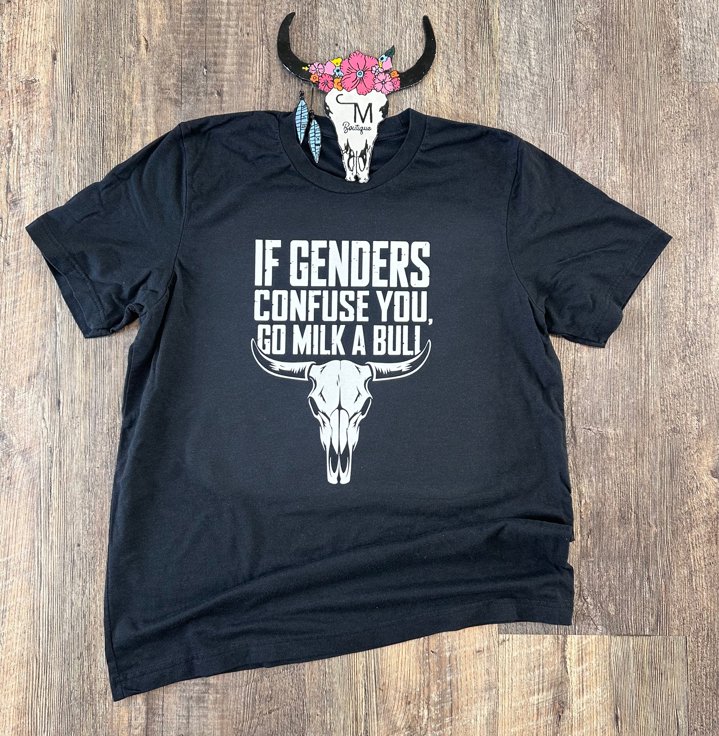 The Go Milk A Bull T-Shirt