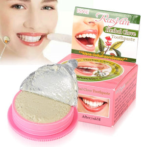 Amazing Herbal Teeth Whitening Natural Herbal toothpaste Thai toothpaste Strong Formula  Beauty Health