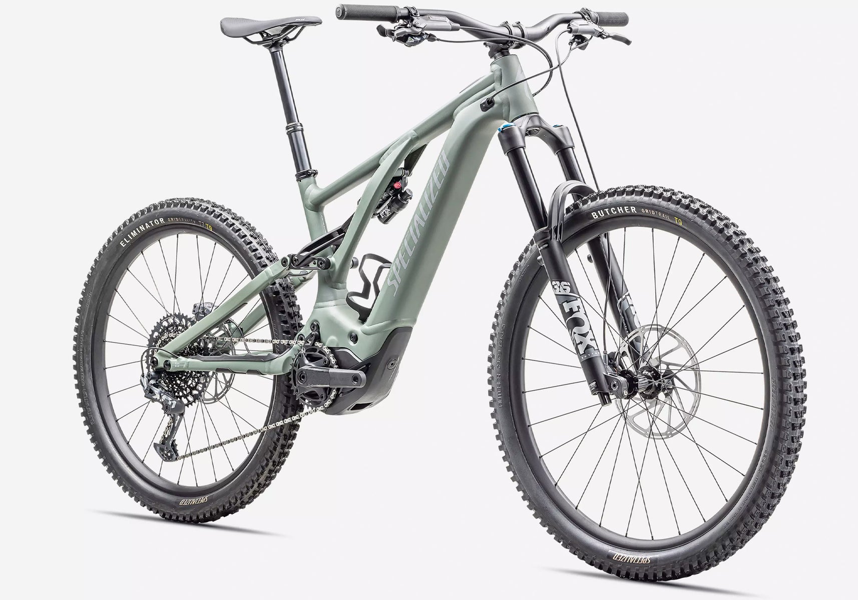 2024 Specialized Turbo Levo Comp Alloy, Unisex Electric Mountain Bike, Sage Green