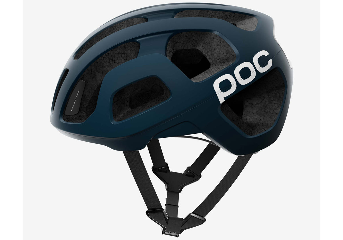 POC Octal Unisex Road Cycling Helmet, Navy Black – woolyswheels.com.au