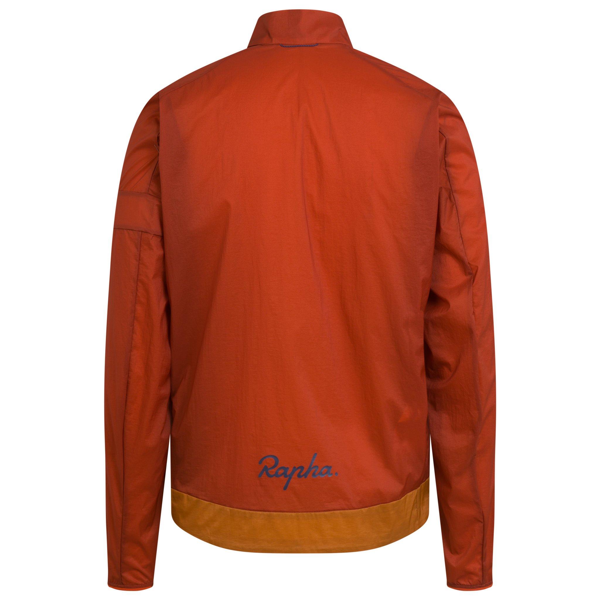 Rapha Mens Explore Lightweight Jacket - Terracotta – woolyswheels.com.au
