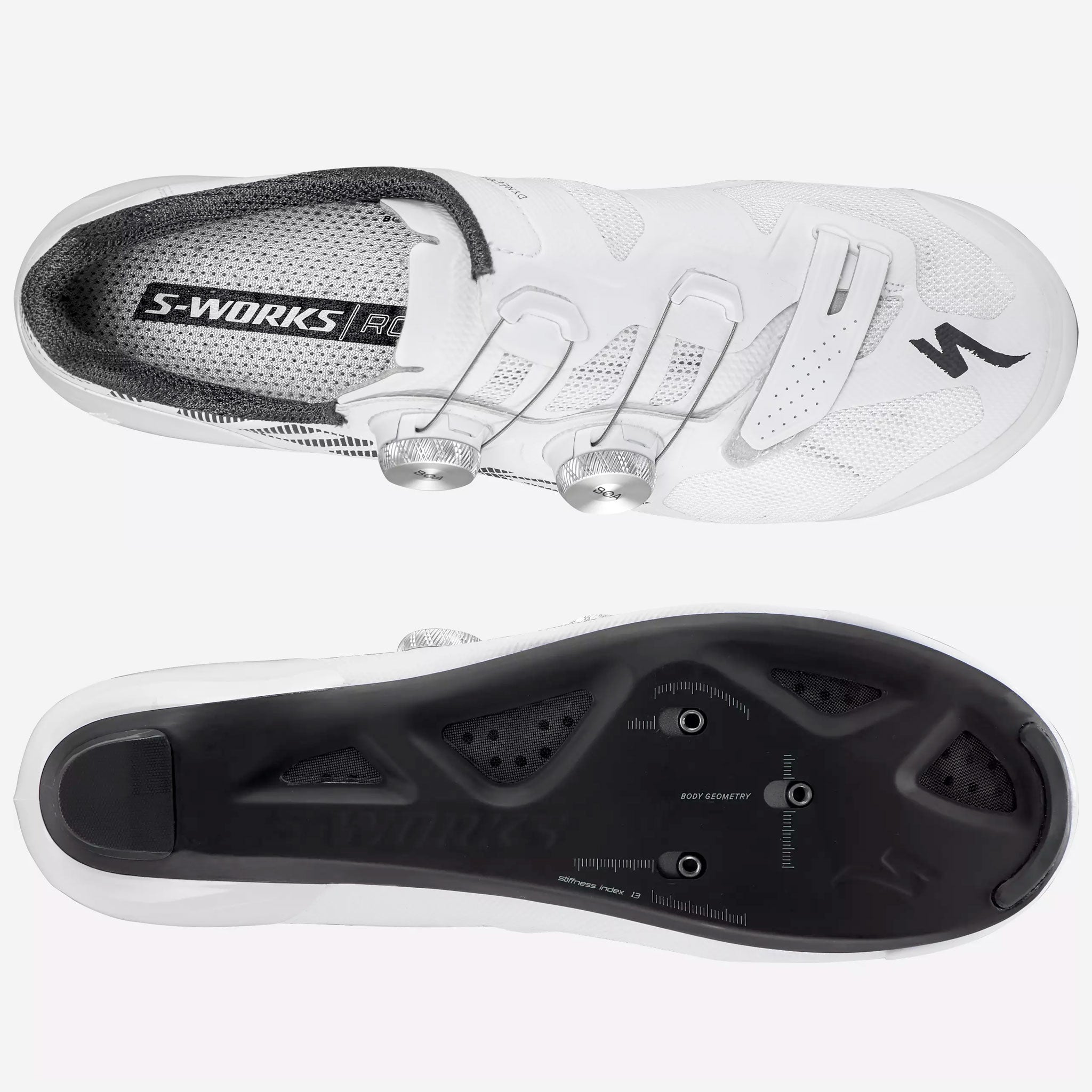 Specialized S-Works Vent Road Shoes - White – 
