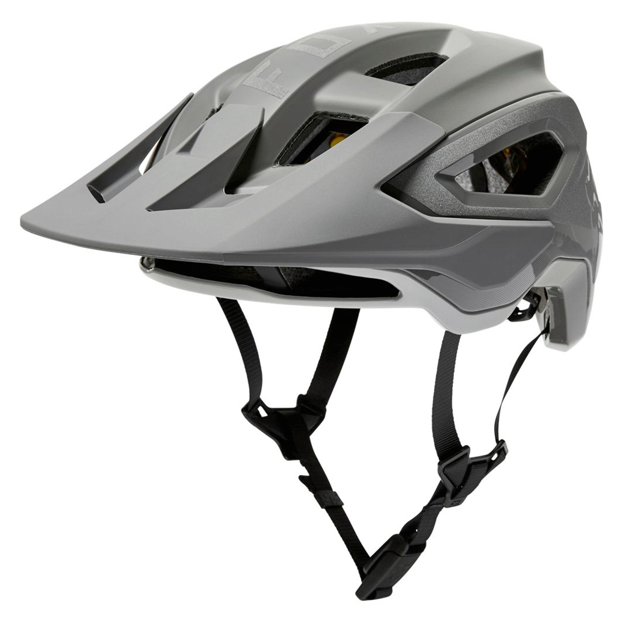 fox speedframe helmet pewter