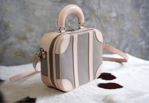 Leather handbag pattern