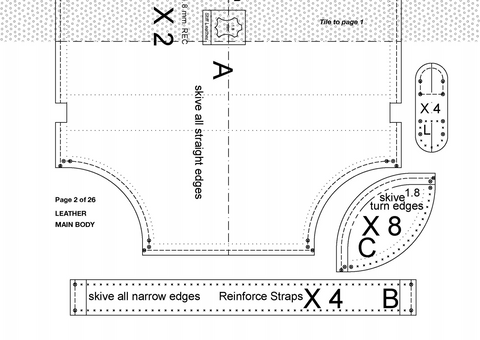 free leather patterns 