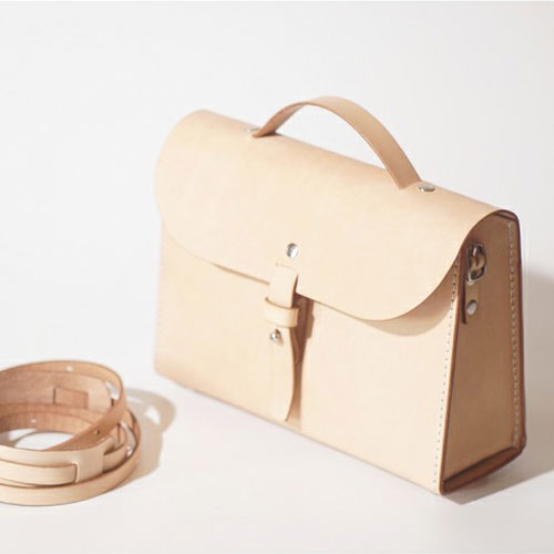 Womens Handmade Leather Satchel Handle Bags Purse | Annie Jewel