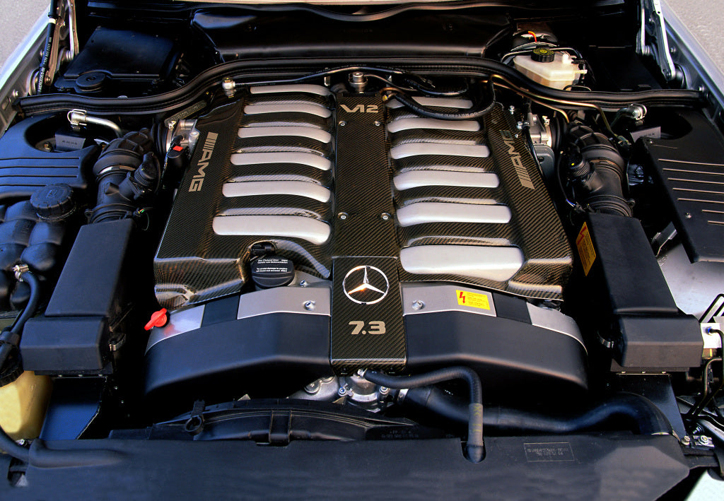 Mercedes-Benz SL 73 AMG engine