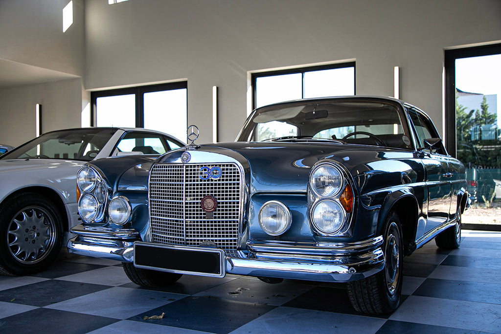 classic Mercedes-Benz coupe