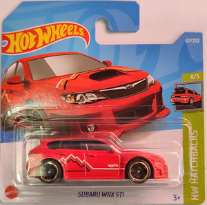 red subaru hot wheels