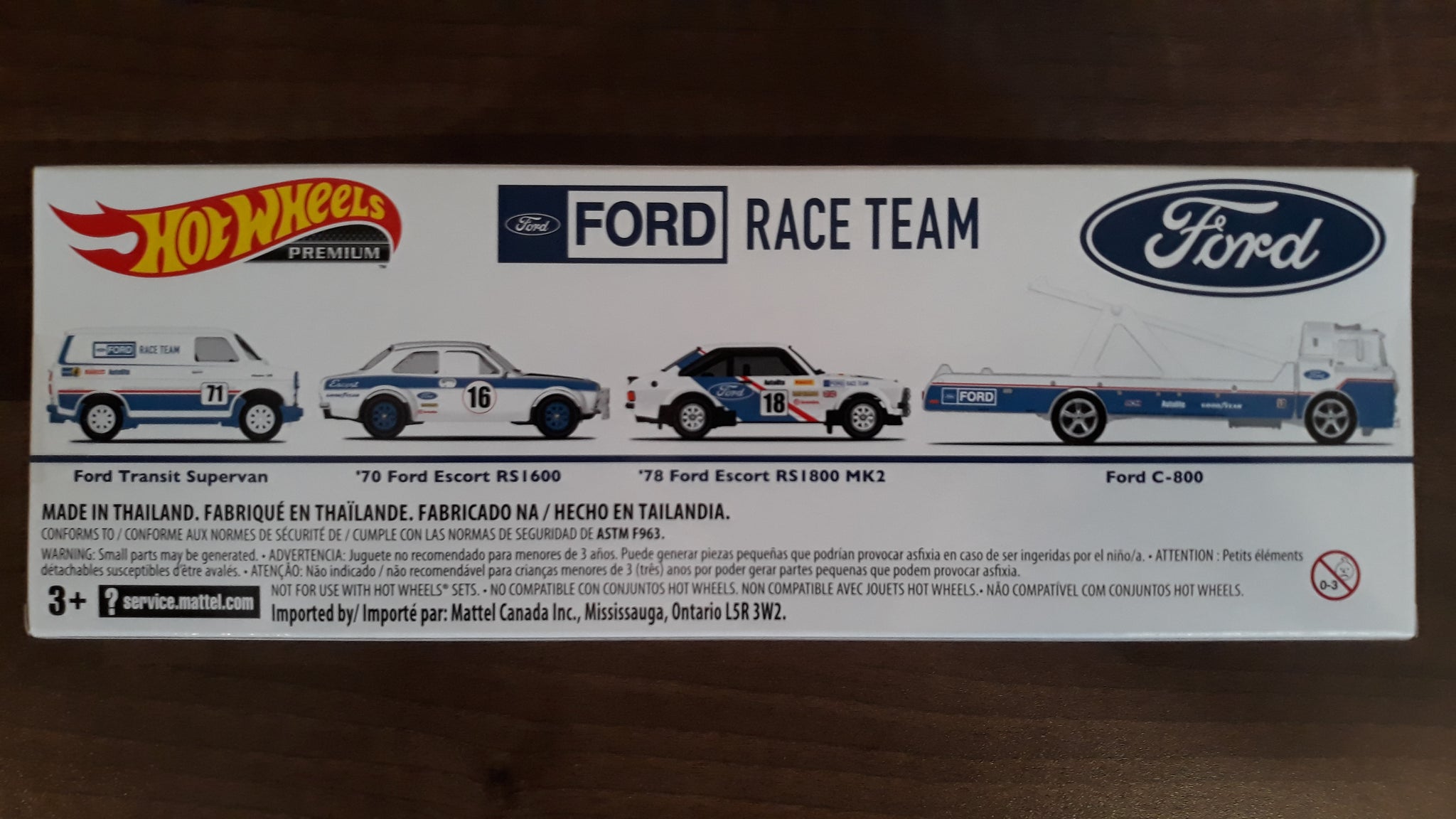 ford hot wheels premium set