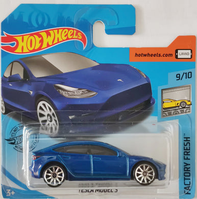 tesla 3 hot wheels