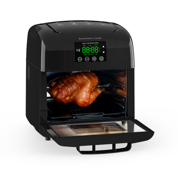 Multi Air Fryer with Rotisserie, Baumann Living