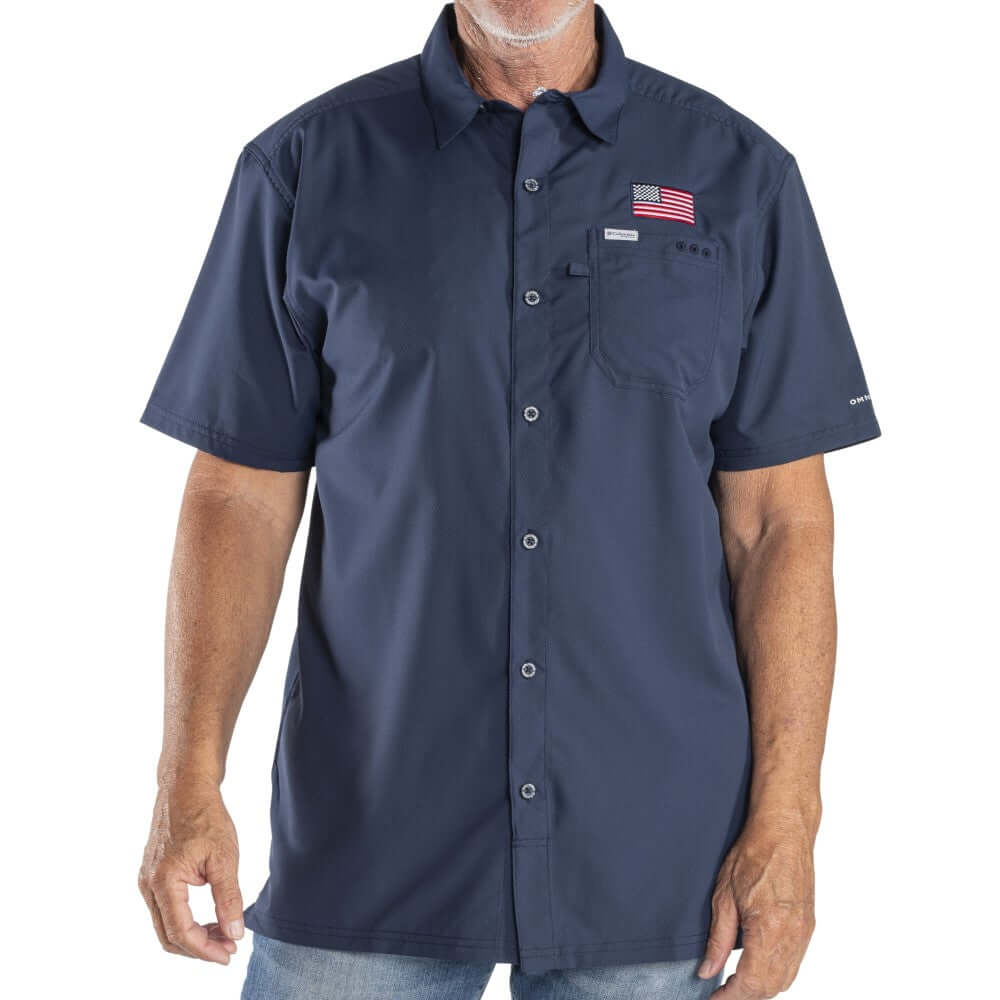 Lids USMNT Columbia Slack Tide Long Sleeve Button-Up Shirt, 52% OFF