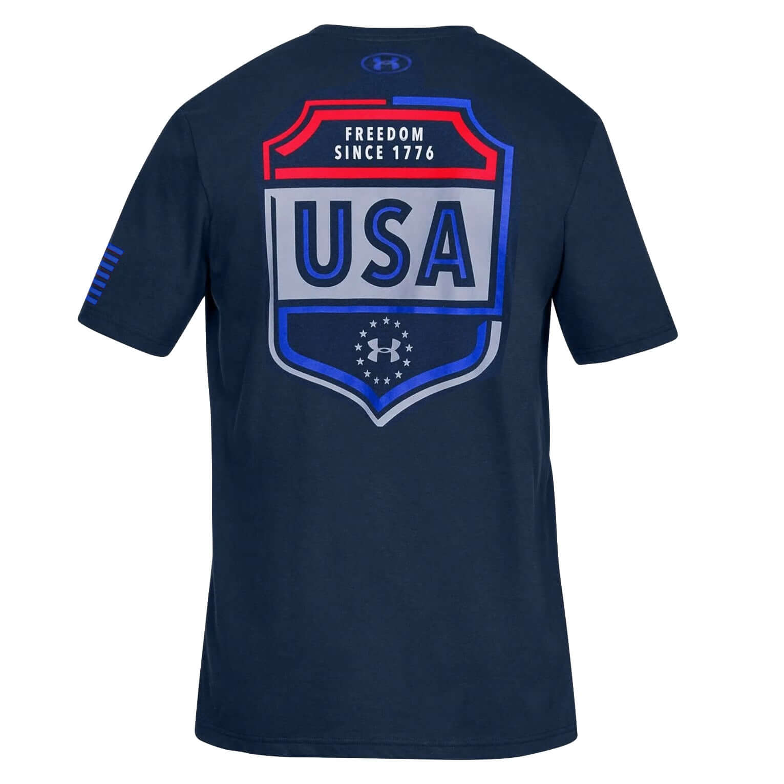 Under Armour USA Emblem T-Shirt Navy – The Flag Shirt