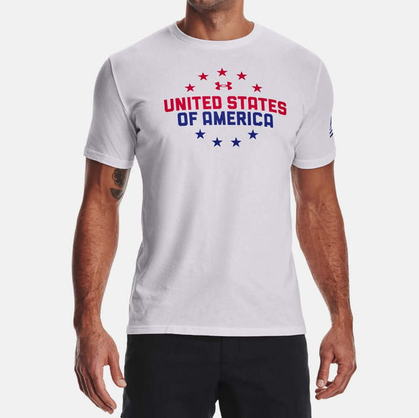 Under Freedom US of A T-Shirt – The Flag Shirt