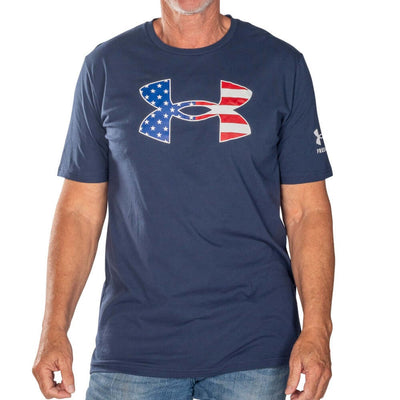 [1333350-410] Mens Under Armour Freedom Flag T-Shirt 