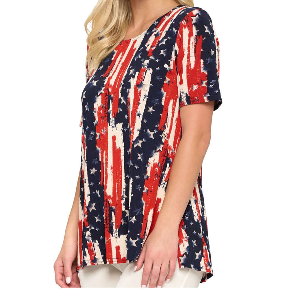 Under Armour Ladies USA Freedom Tee