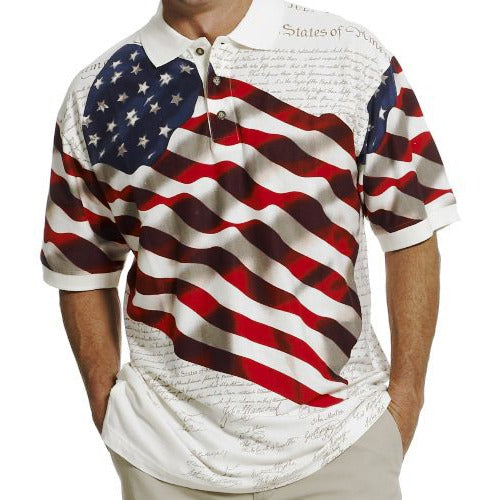 american flag printed t shirt