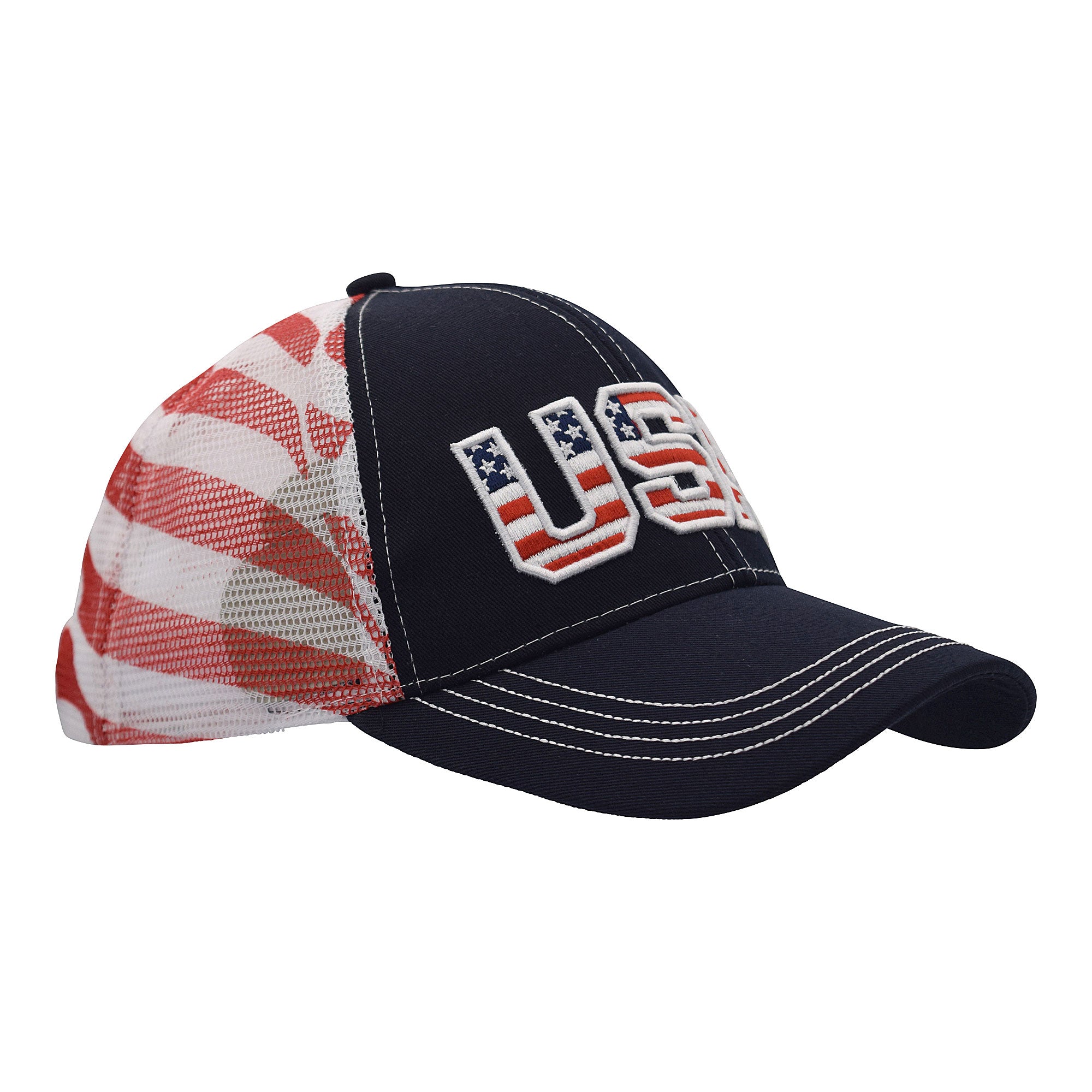 USA Cotton Twill Mesh Cap – The Flag Shirt
