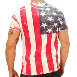 Patriotic American Flag T-Shirts Mens