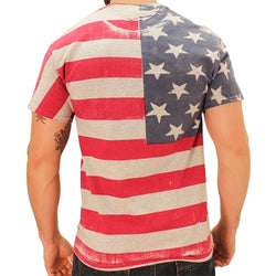 Patriotic American Flag T-Shirts Mens - The Flag Shirt