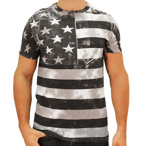 black american flag shirt