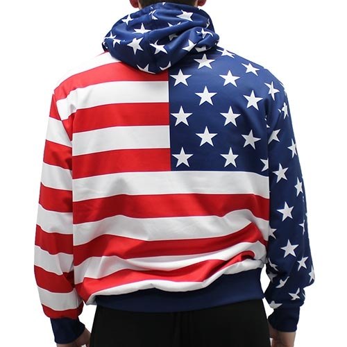 Men's American Flag Pullover Hoodie | TheFlagShirt.com | The Flag Shirt