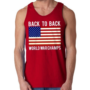 Back To Back World War Champs Tank Top The Flag Shirt
