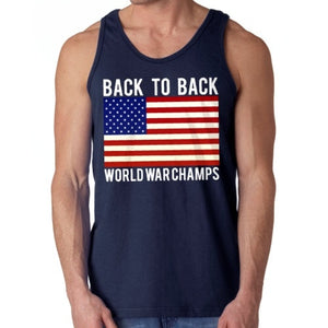 Back To Back World War Champs Tank Top The Flag Shirt