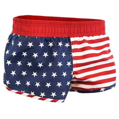 american flag swim trunks